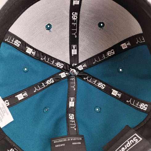 シュプリーム Supreme 22SS GOAT New Era Dark Tealキャップ メンズ  7 8/5